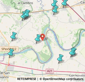 Mappa Localita' Barattino, 27010 Monticelli pavese PV, Italia (5.415)