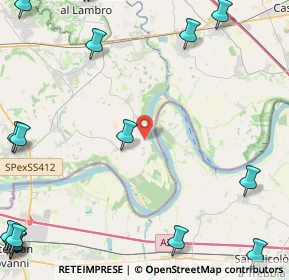 Mappa Localita' Barattino, 27010 Monticelli pavese PV, Italia (7.7115)