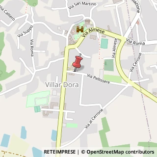 Mappa Via Europa,  7, 10040 Villar Dora, Torino (Piemonte)