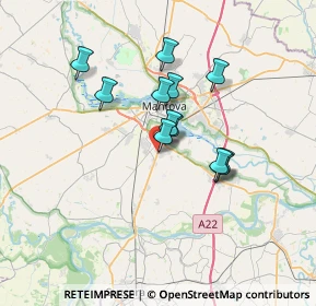 Mappa Via Mameli 10 Cerese di, 46034 Mantova MN, Italia (5.3025)