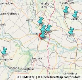 Mappa Via Mameli 10 Cerese di, 46034 Mantova MN, Italia (30.0725)