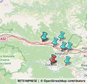 Mappa Viale, 10055 Condove TO, Italia (6.72333)