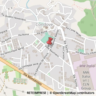 Mappa Viale Bauchiero, 16A, 10055 Condove, Torino (Piemonte)