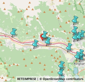 Mappa Viale Bauchiero, 10055 Condove TO, Italia (6.2685)