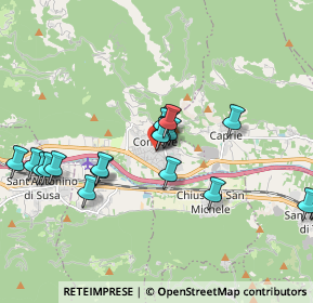 Mappa Viale Bauchiero, 10055 Condove TO, Italia (2.004)