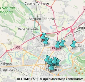 Mappa Via Traversella, 10148 Torino TO, Italia (4.2275)