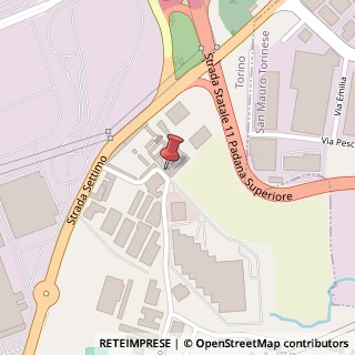 Mappa Strada Comunale da Bertolla all'Abbadia di Stura, 200, 10156 Torino, Torino (Piemonte)