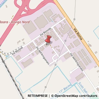 Mappa Via dell'Industria, 1, 35040 Boara Pisani, Padova (Veneto)