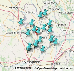 Mappa 27020 Sartirana Lomellina PV, Italia (11.5705)