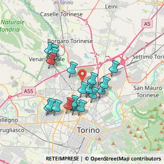 Mappa Via Enrico Fermi, 10148 Torino TO, Italia (3.24211)