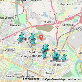 Mappa Via Enrico Fermi, 10148 Torino TO, Italia (1.98615)