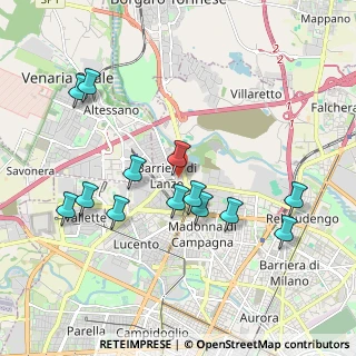 Mappa Via Drusacco, 10148 Torino TO, Italia (1.98615)