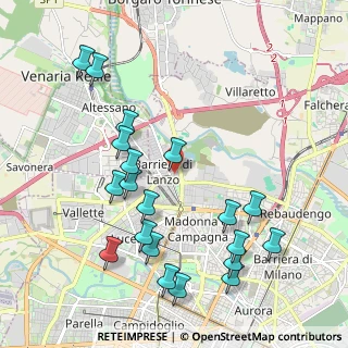 Mappa Via Drusacco, 10148 Torino TO, Italia (2.27)