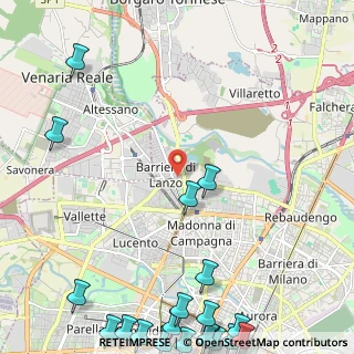 Mappa Via Drusacco, 10148 Torino TO, Italia (3.8435)