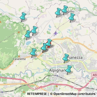 Mappa Via Enrico Fermi, 10091 Alpignano TO, Italia (2.02083)