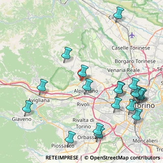Mappa Via Enrico Fermi, 10091 Alpignano TO, Italia (10.6015)