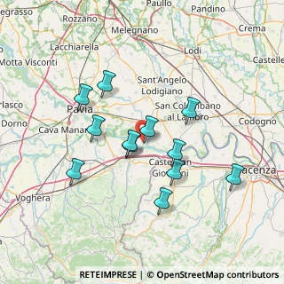 Mappa Via Castello, 27010 Spessa PV, Italia (12.76917)