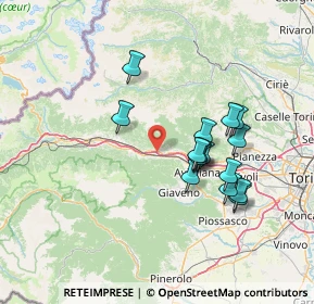Mappa Torino - Bardonecchia, 10050 Vaie TO, Italia (12.79533)