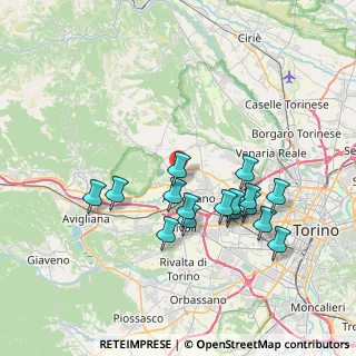 Mappa SP 24, 10091 Alpignano TO, Italia (7.01813)