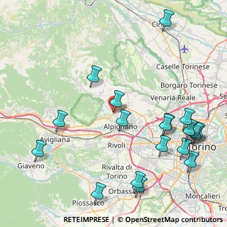 Mappa SP 24, 10091 Alpignano TO, Italia (10.6595)