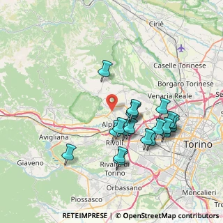 Mappa SP 24, 10091 Alpignano TO, Italia (7.068)