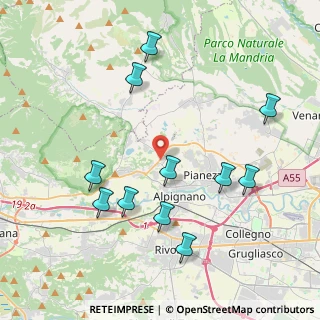 Mappa SP 24, 10091 Alpignano TO, Italia (4.31182)