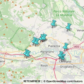 Mappa SP 24, 10091 Alpignano TO, Italia (3.48182)