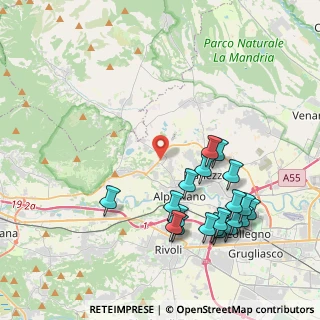 Mappa SP 24, 10091 Alpignano TO, Italia (4.507)