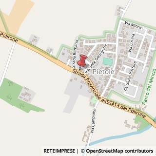 Mappa Strada Romana, 97, 46030 Borgo Virgilio, Mantova (Lombardia)
