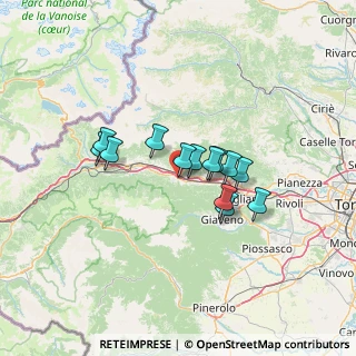 Mappa SS 25 del Moncenisio, 10050 Baratte , Italia (9.84385)