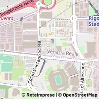 Térkép Venaria Reale