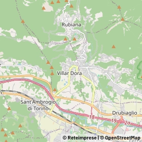 Mappa Villar Dora