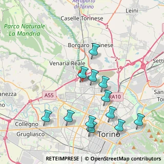 Mappa Viale delle Industrie, 10078 Venaria Reale TO, Italia (4.26083)