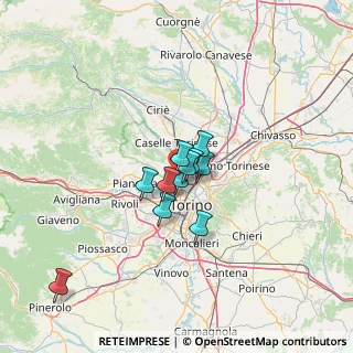 Mappa Viale delle Industrie, 10078 Venaria Reale TO, Italia (8.21182)