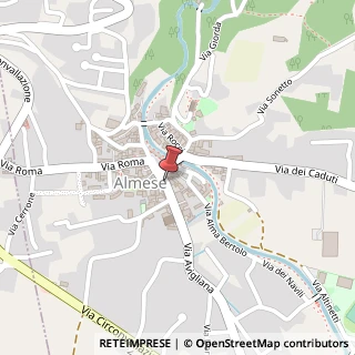 Mappa Via Avigliana, 12, 10040 Almese, Torino (Piemonte)