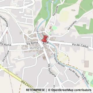 Mappa Piazza Martiri della Libertà, 1, 10040 Almese, Torino (Piemonte)