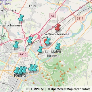 Mappa , 10099 Area Produttiva TO, Italia (5.04)