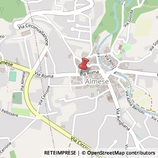 Mappa Via Roma, 35, 10040 Almese, Torino (Piemonte)