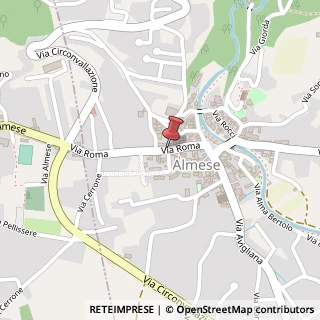 Mappa Via Roma, 1, 10040 Almese, Torino (Piemonte)