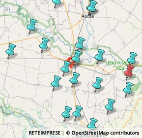 Mappa SP343R, 26034 Piadena CR, Italia (9.583)