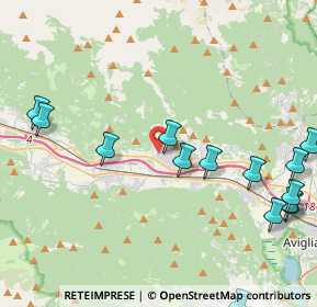 Mappa Via Cesare Meano, 10055 Condove TO, Italia (6.08)