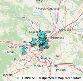 Mappa Strada del Bramafame, 10148 Torino TO, Italia (6.31182)