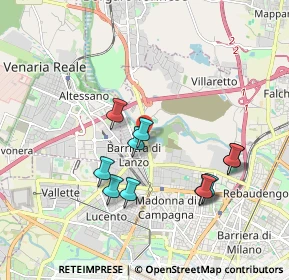 Mappa Strada del Bramafame, 10148 Torino TO, Italia (1.77727)