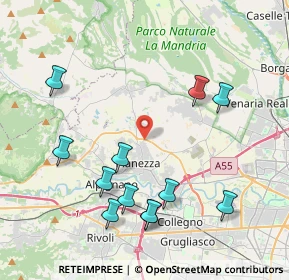 Mappa Variante Alla, 10044 Pianezza TO, Italia (4.46417)