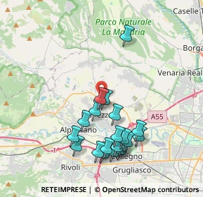 Mappa Variante Alla, 10044 Pianezza TO, Italia (3.918)