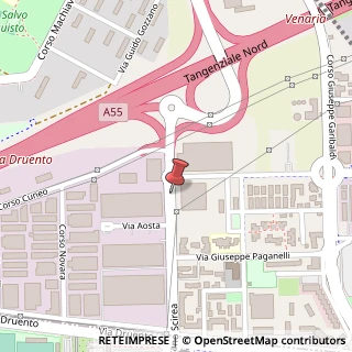 Mappa Corso Alessandria, 14/B, 10078 Venaria Reale, Torino (Piemonte)