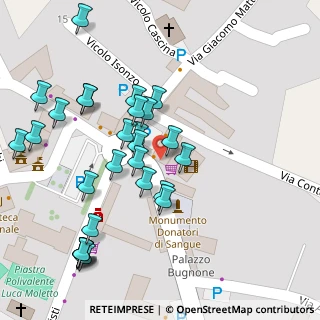 Mappa Piazza G. Bugnone, 10055 Condove TO, Italia (0.05)