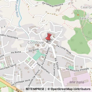 Mappa Via Giuseppe Garibaldi, 2, 10055 Condove, Torino (Piemonte)