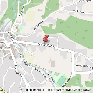 Mappa Via dei Caduti, 75, 10040 Almese, Torino (Piemonte)
