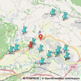 Mappa Strada Antica Alpignano a Valdellatorre, 10091 Alpignano TO, Italia (2.51267)
